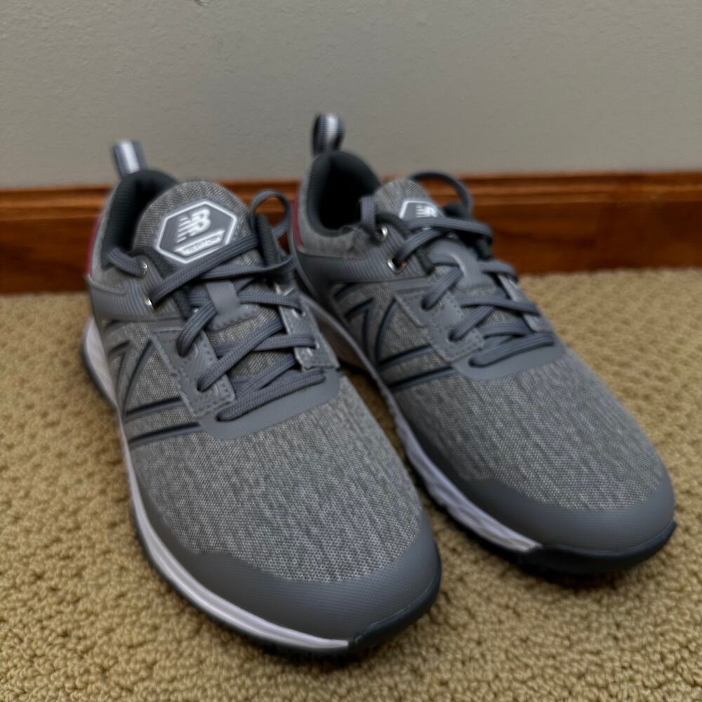 NEW New Balance Men's Fresh Foam Contend Golf Shoes Grey/Charcoal 8 Wide